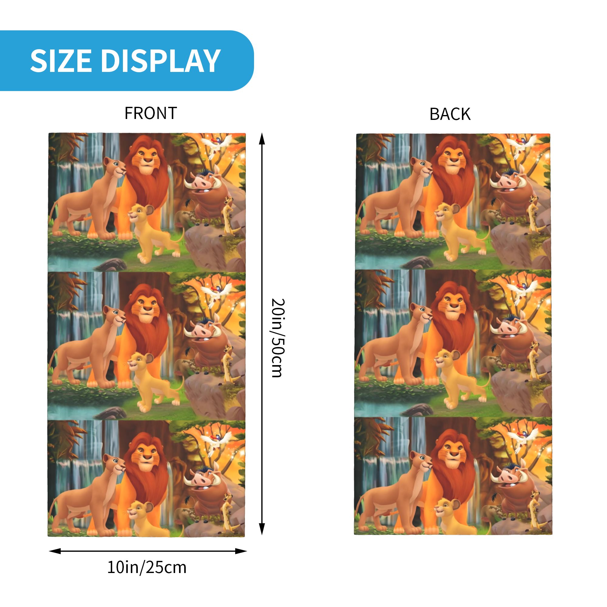 カスタム L-Lions K-Kings バンダナ ネックウ - Neck Gaiter Face Cover のレビューと価格
