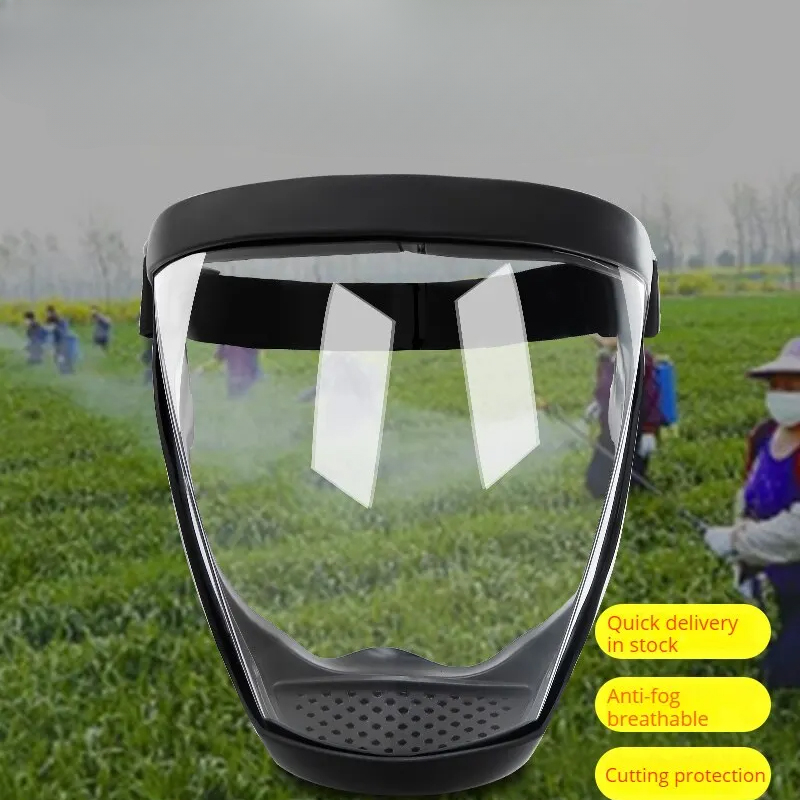 透明フルフェイスシールド 再利用可能な防塵防曇マスク HD安 - Anti Pollution Mask のレビューと価格