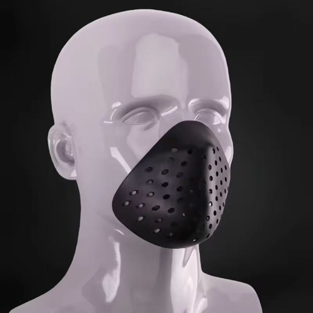 3D ハーフフェイスブラケットシリコンマスクハロウィンコスプ - Silicone Mask Bracket のレビューと価格