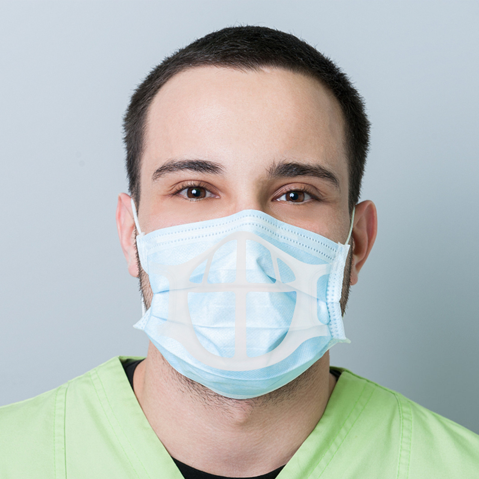 5個入りシリコンマスクブラケット 3Dインナーサポート 軽量 - Silicone Mask Bracket のレビューと価格