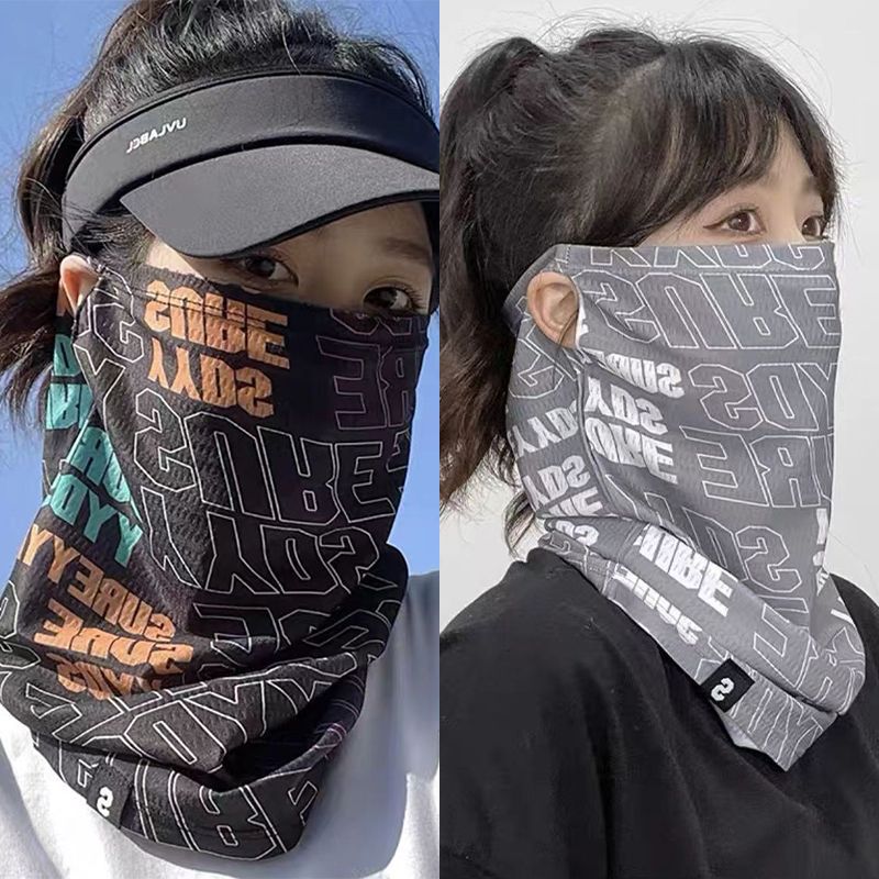 ファッション日焼け止めマスク男性女性夏の顔首 UV 保護耳ス - Sports Mask Breathable のレビューと価格
