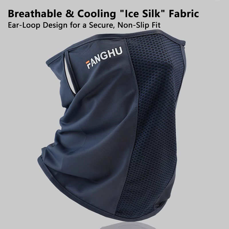 メッシュ通気性イヤーループマスク弾性日焼け止め抗紫外線フェイ - Sports Mask Breathable のレビューと価格