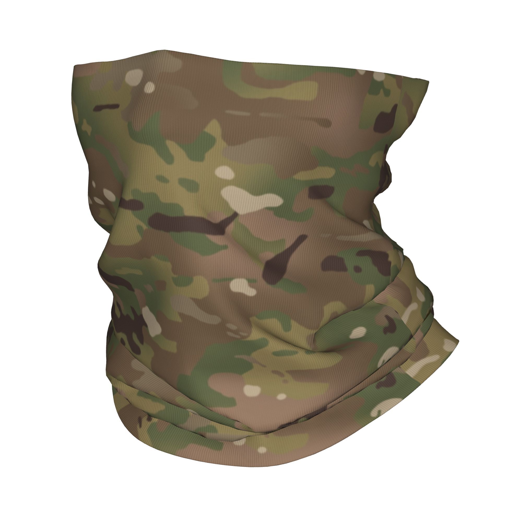 カスタム軍事迷彩柄バンダナネックウォーマー男性女性冬スキーハ - Neck Gaiter Face Cover のレビューと価格