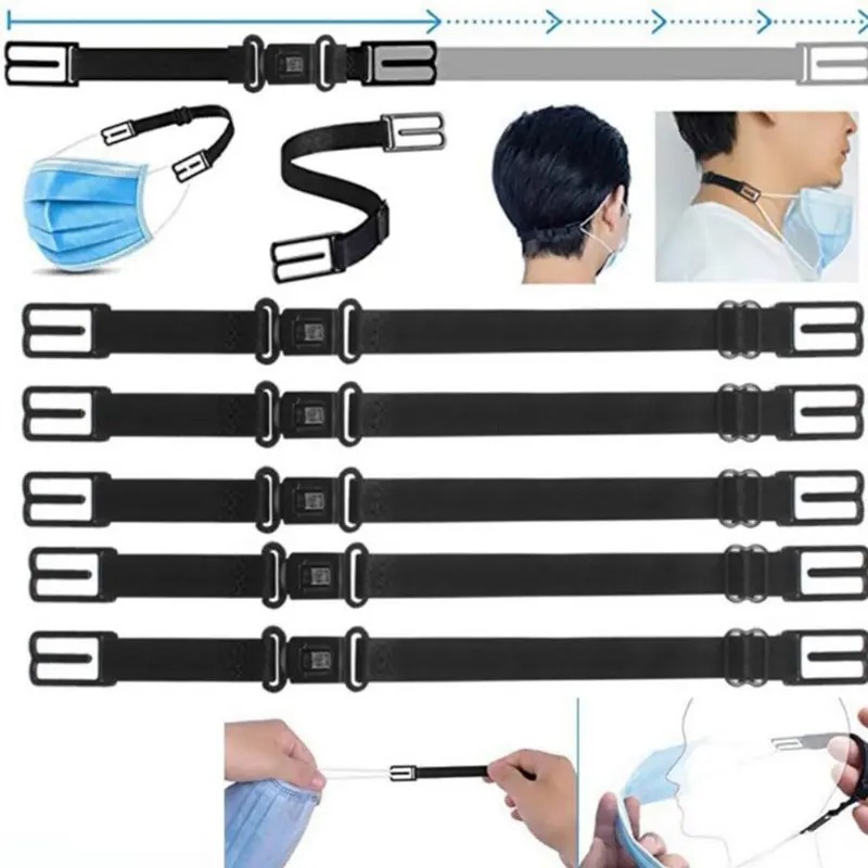 調節可能なマスクストラップエクステンダークリップユニバーサル - Mask Ear Saver Strap のレビューと価格